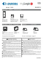 Предварительный просмотр 1 страницы FARFISA INTERCOMS myLogic ML2262PLC Manual