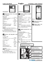 Preview for 4 page of FARFISA INTERCOMS myLogic - Profilo ML2062PLC Manual