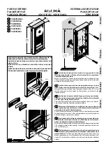 Preview for 7 page of FARFISA INTERCOMS ZHERO ZH1262AGLB Manual