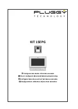 Preview for 1 page of Farfisa 1SEPG Manual