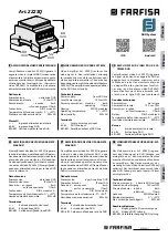 Farfisa 2223Q Manual preview