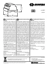 Preview for 13 page of Farfisa 2281 Manual