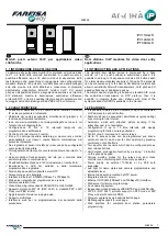 Предварительный просмотр 1 страницы Farfisa AGORA IP IPT08AGLS Manual