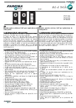 Preview for 23 page of Farfisa AGORA IPT08AGL Manual