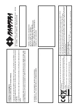 Preview for 32 page of Farfisa EX3252C series Manual