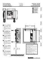 Preview for 3 page of Farfisa EX3262PL Manual