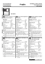 Preview for 6 page of Farfisa EX3262PL Manual