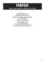 Предварительный просмотр 23 страницы Farfisa FX-1000 User'S Manual And Guarantee