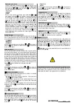 Preview for 23 page of Farfisa Hero TD2000HE Manual