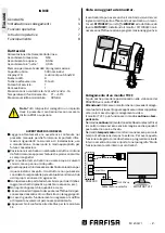 Preview for 2 page of Farfisa PDX2000 Manual