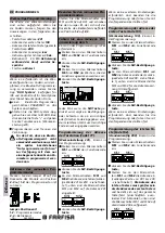 Preview for 16 page of Farfisa PROFILO CD2131PL Manual