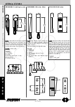 Предварительный просмотр 8 страницы Farfisa PROJECT Series Technical Manual