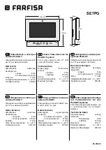 Preview for 1 page of Farfisa SE7PG Quick Start Manual