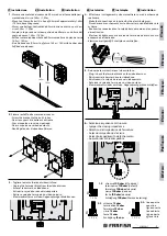 Предварительный просмотр 3 страницы Farfisa Sette SE4252 Instruction Manual