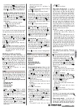 Preview for 23 page of Farfisa Sette SE4252 Instruction Manual