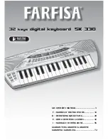 Предварительный просмотр 1 страницы Farfisa SK 330 Owner'S Manual