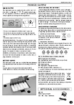 Preview for 3 page of Farfisa SK410 Owner'S Manual