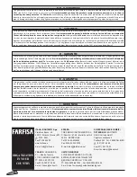 Preview for 40 page of Farfisa TK 89 User Manual