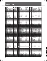 Preview for 42 page of Farfisa TK95 Owner'S Manual