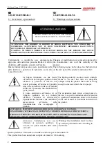 Предварительный просмотр 2 страницы Farfisa TVT77DER Instruction Manual