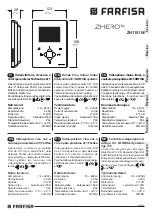 Preview for 1 page of Farfisa ZHeroS ZH1151W Manual