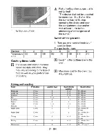 Предварительный просмотр 21 страницы Fargas CBF5G User Manual