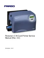 FARGO electronics C16 Service Manual предпросмотр