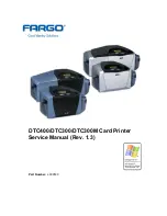FARGO electronics DTC300 Service Manual preview