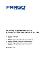 FARGO electronics HDP5000 single-side User Manual preview