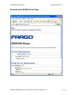 Preview for 154 page of FARGO electronics HDP600 User Manual