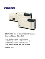 FARGO electronics HDP820 Service Manual предпросмотр