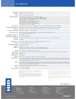 Preview for 2 page of Fargo DTC1000 Specifications