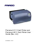 Предварительный просмотр 1 страницы Fargo Persona M110 User Manual