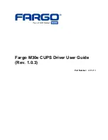 Fargo Persona Persona M30e User Manual preview