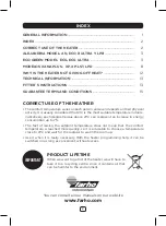 Preview for 2 page of Farho ECG-11 Fitting And Operating Instructions