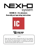 Предварительный просмотр 1 страницы Farho NEXNO-IC Assembly And Operating Instructions Manual