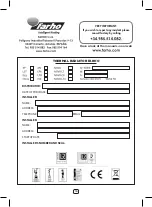 Preview for 16 page of Farho XP-3 Fitting And Operating Instructions