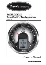 Faria SmartCraft MG2000 Owner'S Manual preview