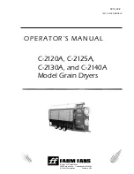 Farm Fans C-2120A Operator'S Manual preview