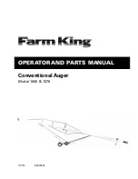 Farm King 1066 Operator And Parts Manual preview