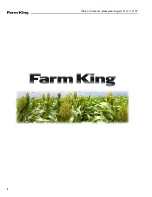 Preview for 4 page of Farm King 12112 Operator And Parts Manual