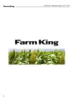 Preview for 8 page of Farm King 12112 Operator And Parts Manual