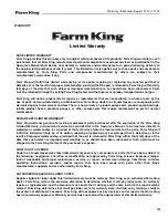 Preview for 153 page of Farm King 12112 Operator And Parts Manual