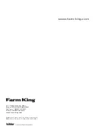 Preview for 158 page of Farm King 12112 Operator And Parts Manual