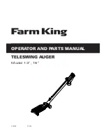 Farm King 13'' Operator And Parts Manual preview