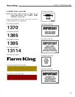 Preview for 23 page of Farm King 13114 Operator And Parts Manual