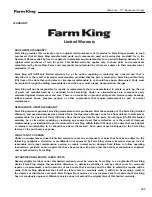 Preview for 263 page of Farm King 13114 Operator And Parts Manual