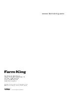 Preview for 268 page of Farm King 13114 Operator And Parts Manual