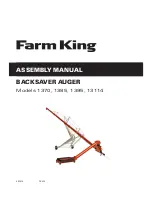 Preview for 1 page of Farm King 1370 Assembly Manual