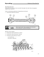 Предварительный просмотр 23 страницы Farm King 45 Series Operator And Parts Manual